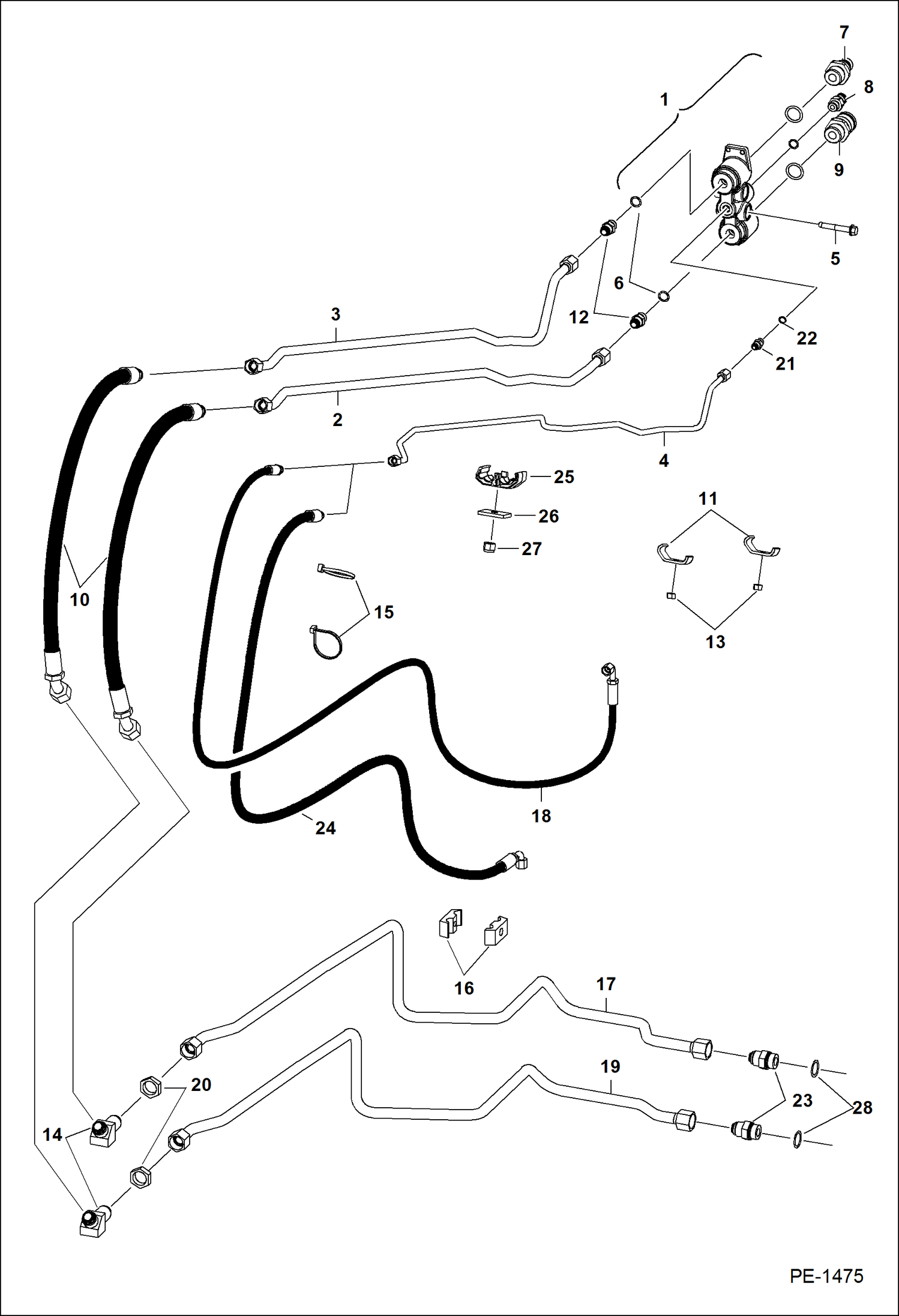 763 Bobcat Fuel Line Diagram | My XXX Hot Girl